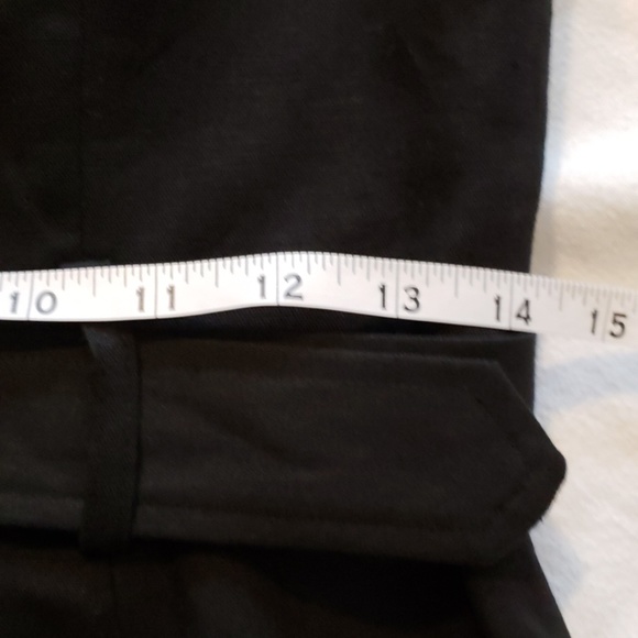 Black linen sleeveless Dress - Picture 6 of 7